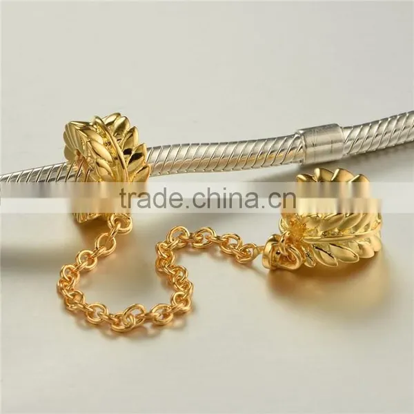 2016 New Design S925 Silve Safety Chain Metal Charms photo-5