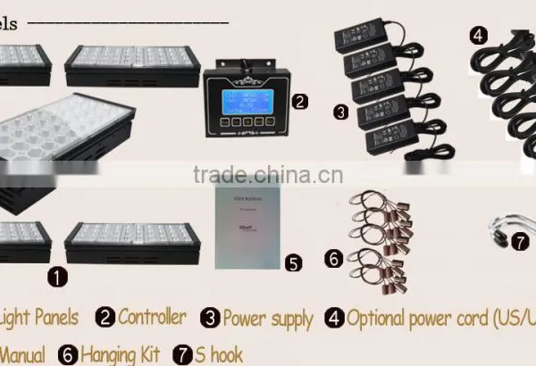 200x3w Programme Auto Dimmable Marine Diy 450W Led Aquarium Light for Coral Reef Used photo-6