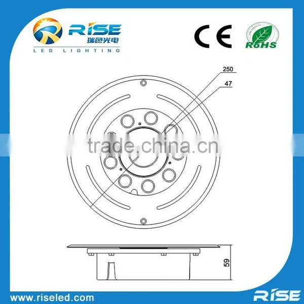 Made in China Underwater Led Lighted Floating Water Fountain photo-4