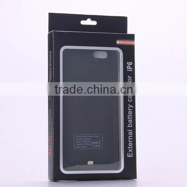 External Battery Case Lithium Ion Battery Phone Power Bank Charge Case 3200mah for Rechargeable Battery for IPhone 6 photo-5
