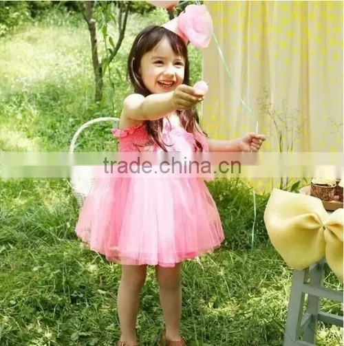 Candy Color Baby Girl Summer Dress Knee Length Baby Girl Summer Dress photo-4