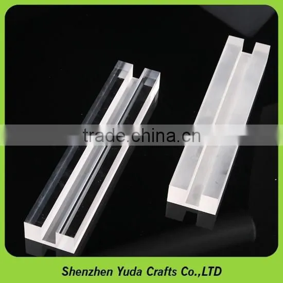 Acrylic Laser Cutting Engraving Shape Acrylic Penl Rounting With CNC Milling Service photo-2