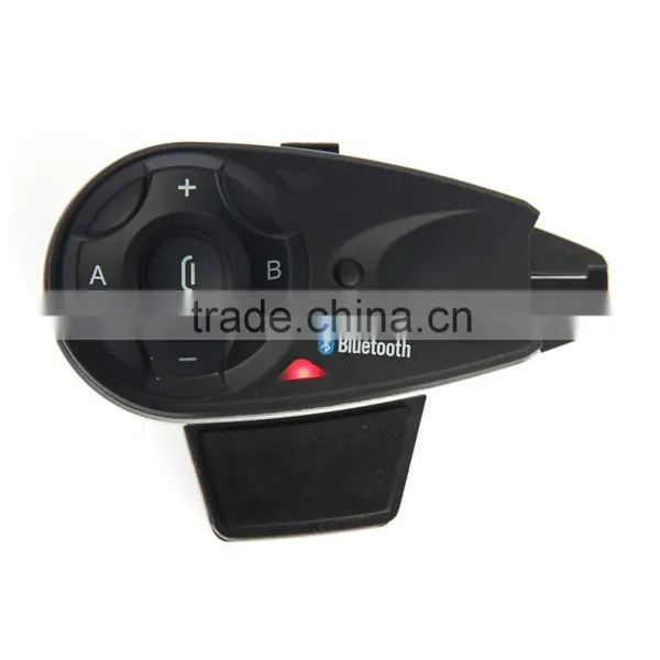 Factory!!V5 Motorcycle Helmet Headset Bluetooth Talkie Walkie for 1200m 5 Riders Full Duplex Talking Simultaneously photo-3