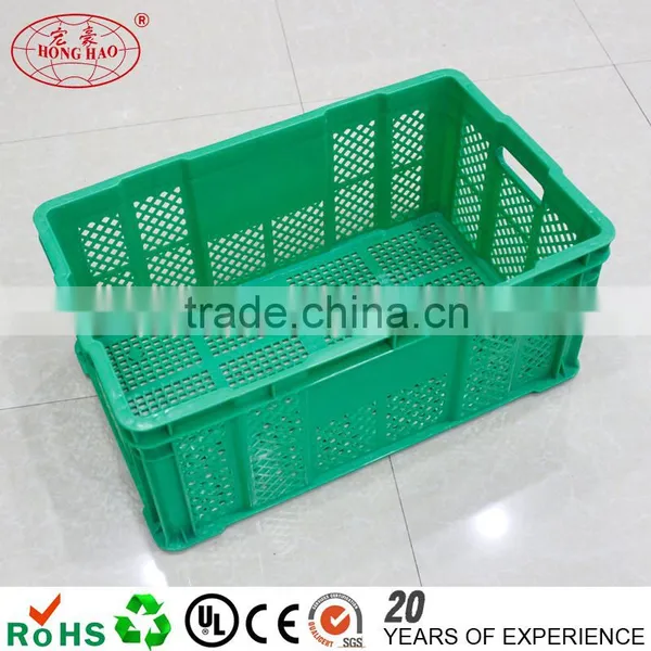 Fresh Plastic Fruit Basket Plastic Crates for Meat, Food ,vegetables Made in China Top Manufacturer