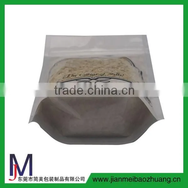 Good Quality Stand up Bag With Zipper and Window for Food photo-4