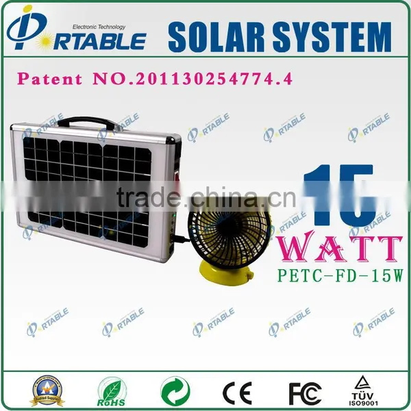 18.5% Efficiency 15w Solar Panel System Competitive Price photo-4