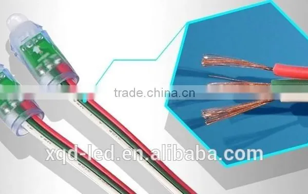 Black Wires 12mm Sign Board With Ws2811 Signal Break-point Continuous Transmission photo-4