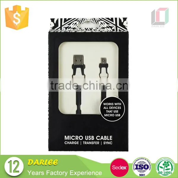 Creative Design Custom Free Sample Micro Usb Cable Retail Box Made in China photo-5