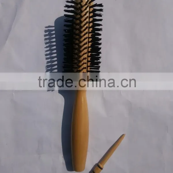 Hot Wooden Nylon Hair Brush photo-2