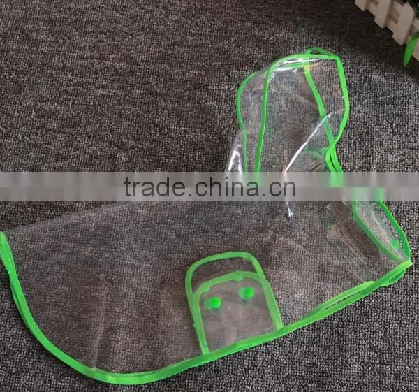 Eco-friendly 3Colours Transparent Waterproof Pet Raincoat for Dogs as Seen on TV photo-5
