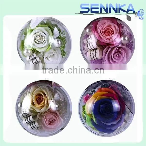 New Products Natural Preserved Rose Head Preserved Flower Finished Goods photo-4