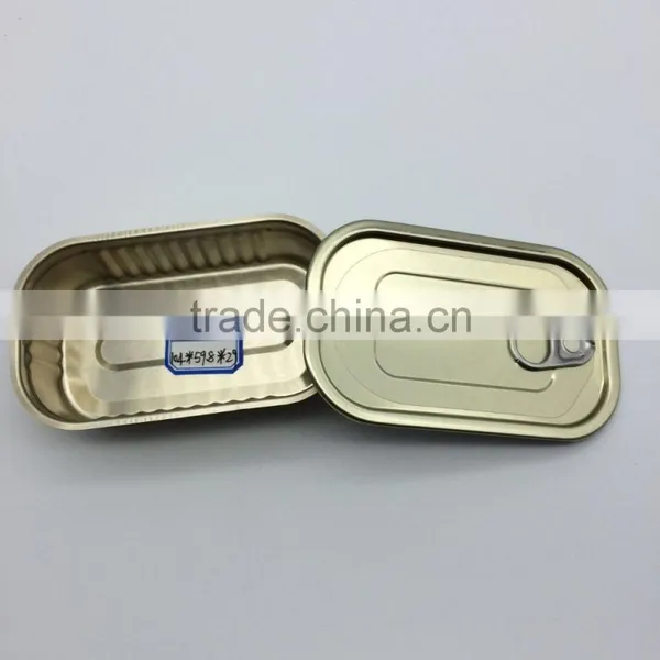 Empty Sardine Cans Square Aluminum Can photo-2