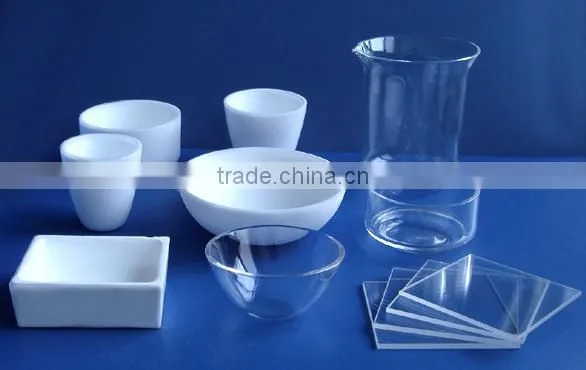 Quartz Crystal Crucible Laboratory Glassware