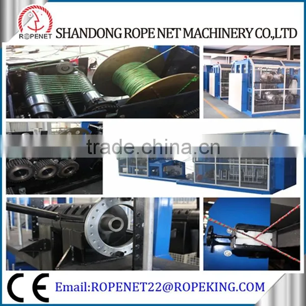 Rope Making Machine High Capacity pp Raffia Twisted Rope Making Machine Email: Ropenet22@ropenet.com photo-4