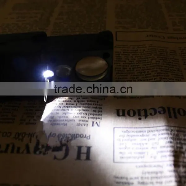 Portable 30x 60x Magnifying Glass With Led Lights Jewelry Maps Newspapers for Loupe Magnifiers Watchmaker photo-3