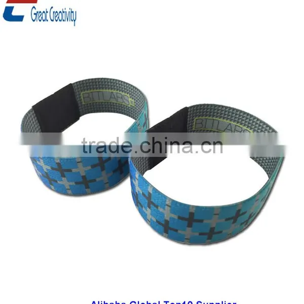 Custom Thin Adjustable Wristband Elastic NFC photo-6