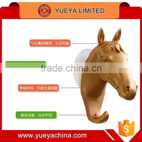 3D Horse Head Shapedsuction Cup Hook-coffee photo-6
