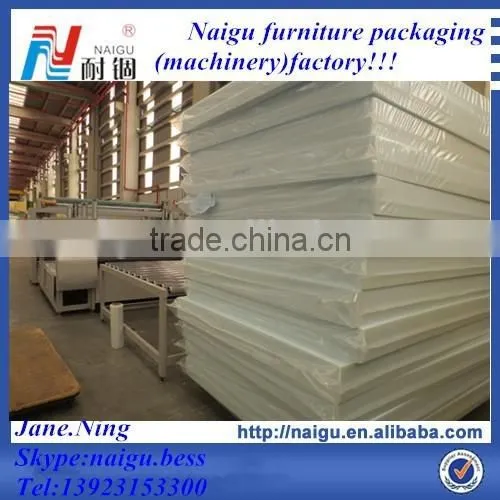 Has Heat Seal Operation Automatic Mattress Film Packaging Machine photo-6
