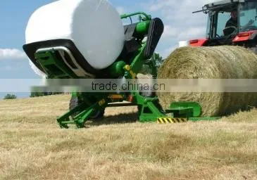 750mm Width Light Green and White Silage Wrap Film photo-5