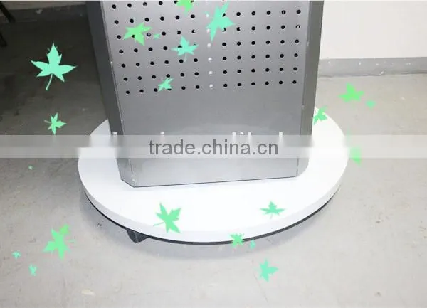 Floor Standing Removable Rotating Metal Pegboard Display Stand photo-4