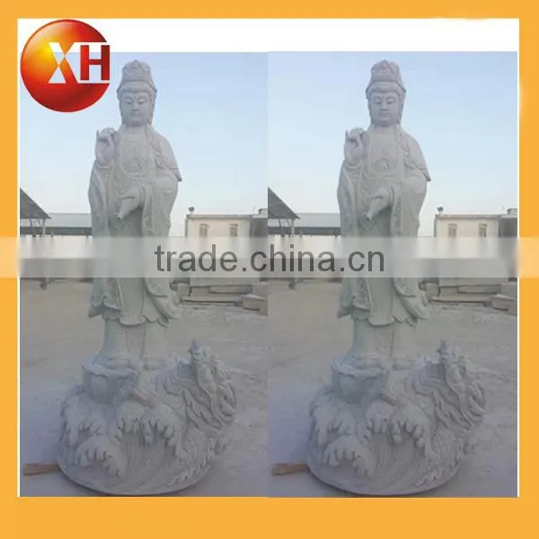 Hand Carved Large Blue Buddha Statue for Garden Decoration photo-3
