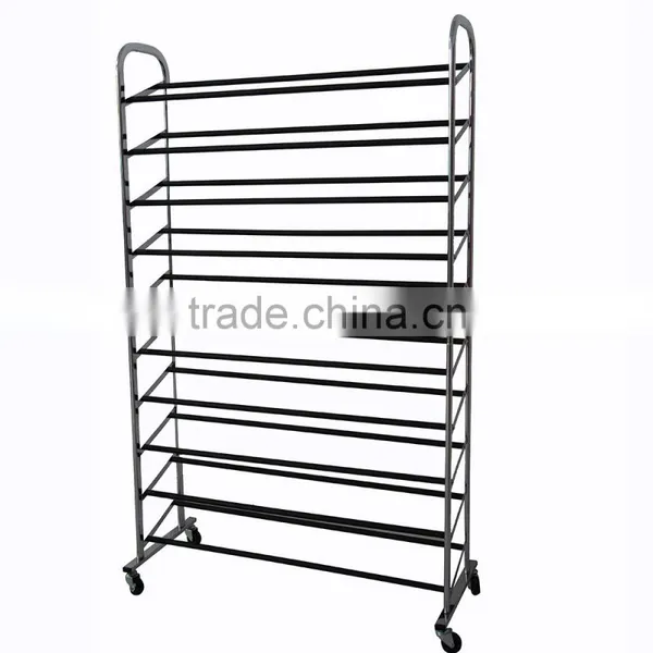 Vivinature 50 Pairs Shoes Rack With Anti Slipping Process Treatment Shoes Tower photo-2