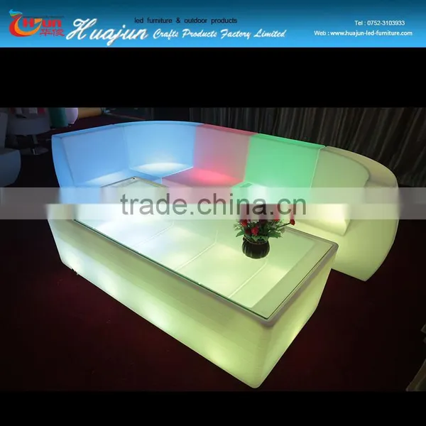 LED Sofa/color Sofa Table Set&fashion Furniture Sofa Light photo-4