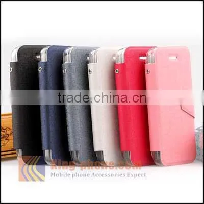 Superior Quality PU Leather Phone Case,flip Phone Wallet Case for IPhone5 5C photo-6
