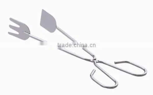 HIGH QUALITY Food Tong Iron With Powder Coating Plastic Coating Handle photo-5