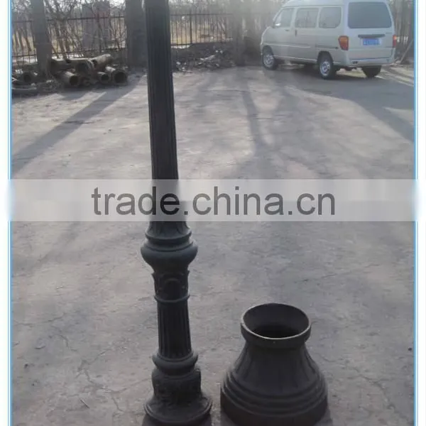 Galvanized Steel Decorative Street Lighting Pole,outdoor Lighting Poles photo-2