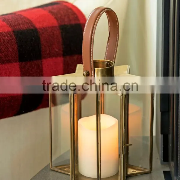 Vintage Star Glass Candle Holder photo-2