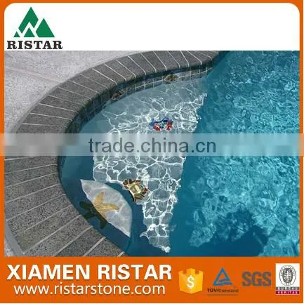 G684 black basalt swimming pool stone coping
