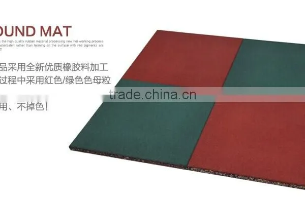(CHD-819)playground Rubber Flooring, Rubber Flooring for Play Areas photo-5