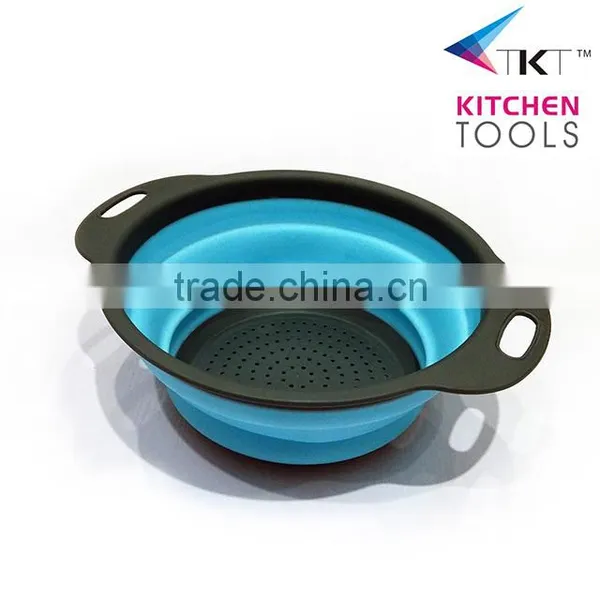 Fold the Fruit Basket,TPR Fruit Basket,In 2017, the New Color Fruit Basket photo-2