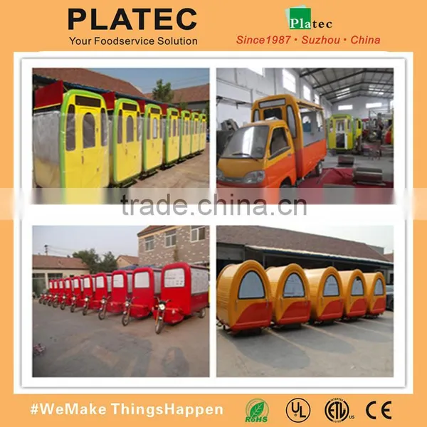 Street Food Vending Cart/ Mobile Food Vending Truck For Sale/ Mobile Food Cart Design photo-6