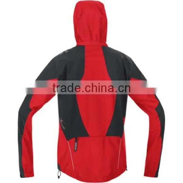 Waterproof Breathable Cycling Jacket With Hooded for Men,waterproof Windproof Activewear photo-3