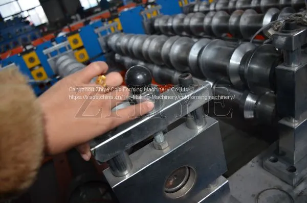 Glazed Tile Sheet Roll Forming Machine photo-3