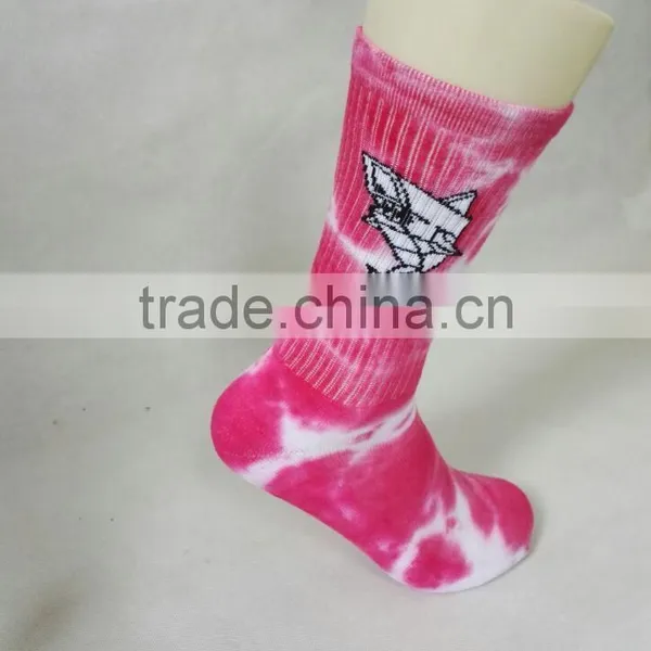 Custom Wholesale Crew Sport Tie Dye Socks photo-3