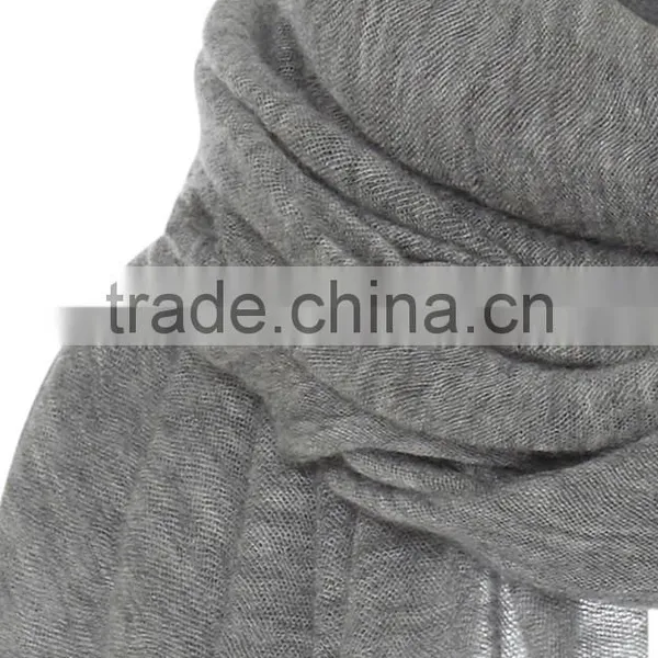 Best Selling Anti-pilling Plain Cotton Cashmere Scarf and Shawl 2016 photo-4