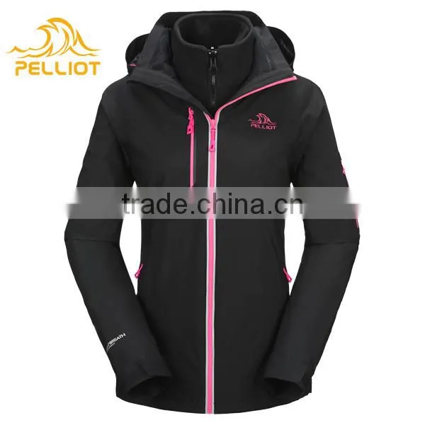 2017 Fashion Women WinterJackets Outdoor Jacket 3 In1 Jacket photo-2