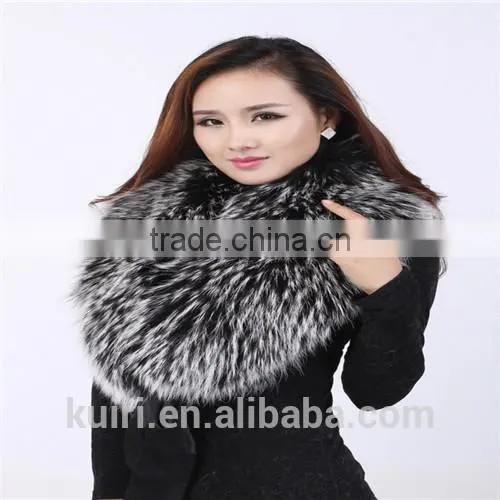 Wholesale Fall Winter Fashion Style Luxury Vintage Large Size Faux Fox Fur Collar/scraf photo-6