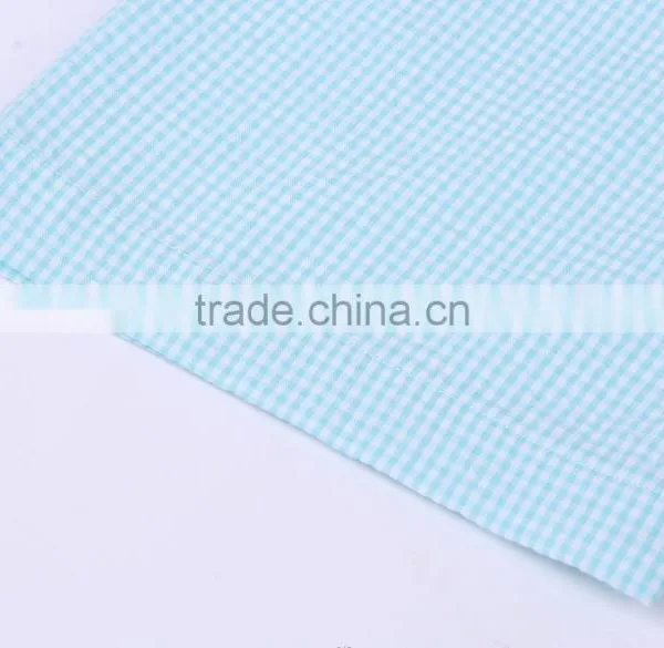 2017 Latest Design Seersucker Men's Short Sleeve Shirt photo-5
