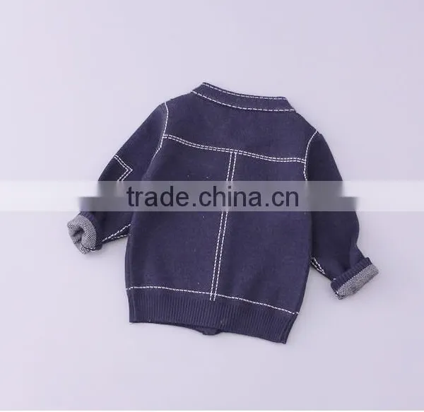 Fashion Design Boys Cotton Children Sweaters Knitting Kids Cardigan photo-4