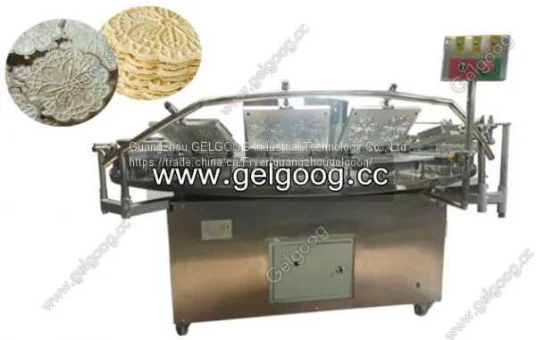Professional Machine Manufacturer Automatic Pizzelle Cookies Making Machine