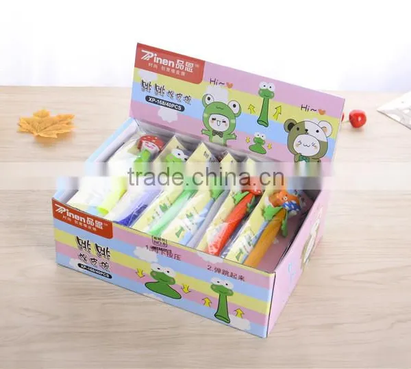 Hot Selling Creative Jumping Animal Erasers With Movable Legs photo-3