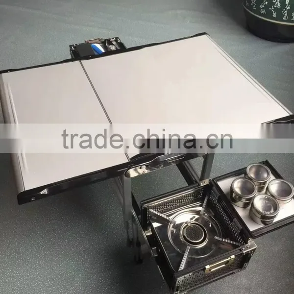 Folding Barbecue Grill/mobile Kitchen