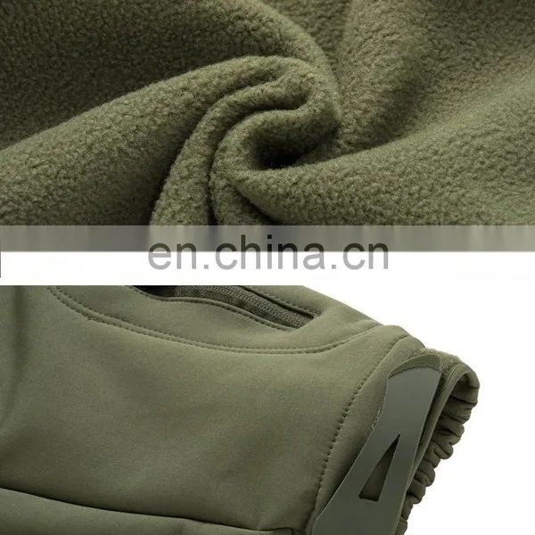 High Quality Custom Windbreaker Waterproof Blank Softshell Jacket photo-5