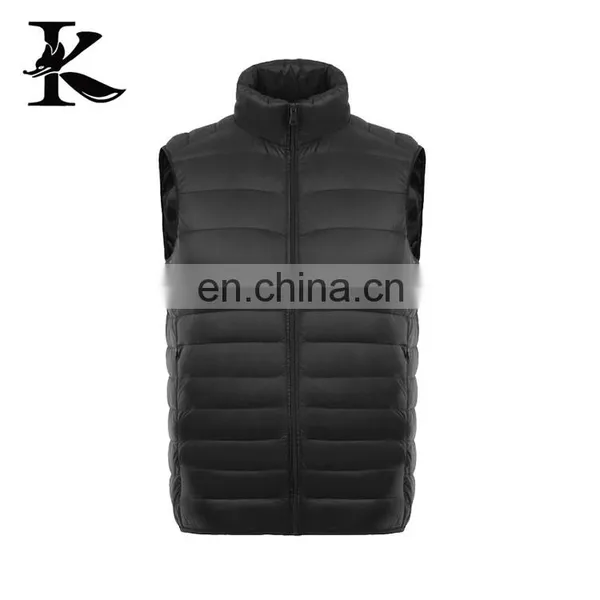 Packable Ultralight Sleeveless Coats Men Winter Feather Down Vest Jacket photo-3