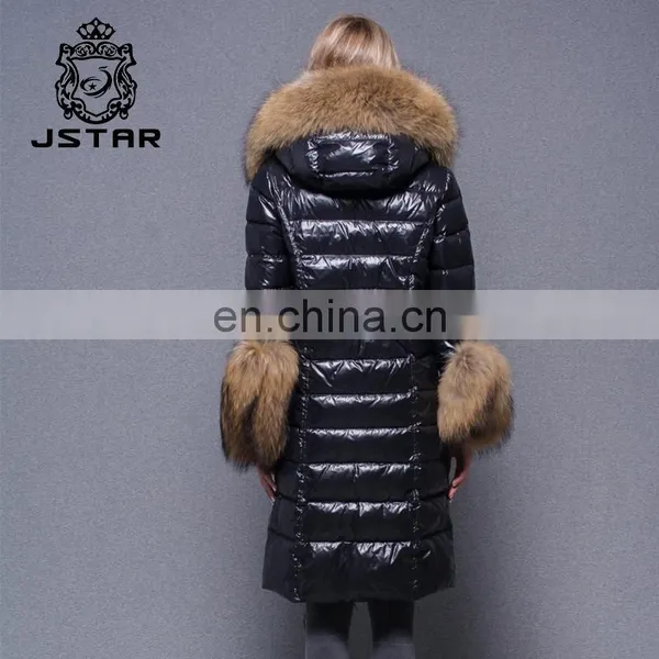 China Manufacturer Custom Fashion Style Warm Feather Inside Hood Down Jacket for Winters photo-4