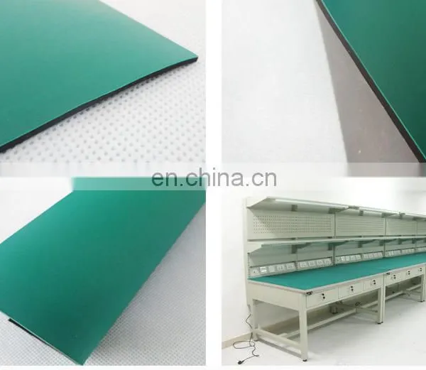 Best Selling Esd Antistatic 2 Layer Rubber Table Mat With Promotion Price photo-2